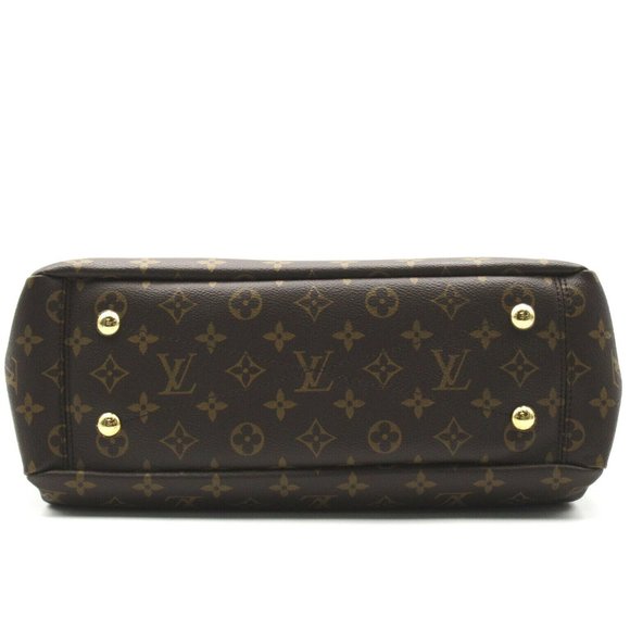 Pallas Shopper Monogram Canvas Black Shoulder Bag - Picture 4 of 9